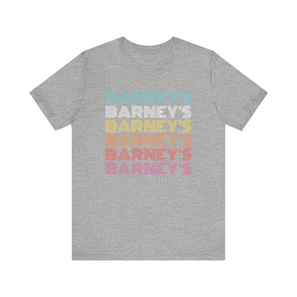 Barney's x6 Retro Hollywood BARNEY'S BEANERY - Mens Retro Graphic Tee | Bella + Canvas 3001