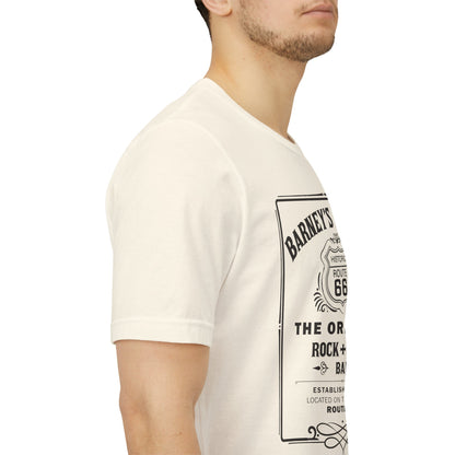 Rock N Roll Bar - BARNEY'S BEANERY - Men's Retro Graphic Tee | Bella + Canvas 3001