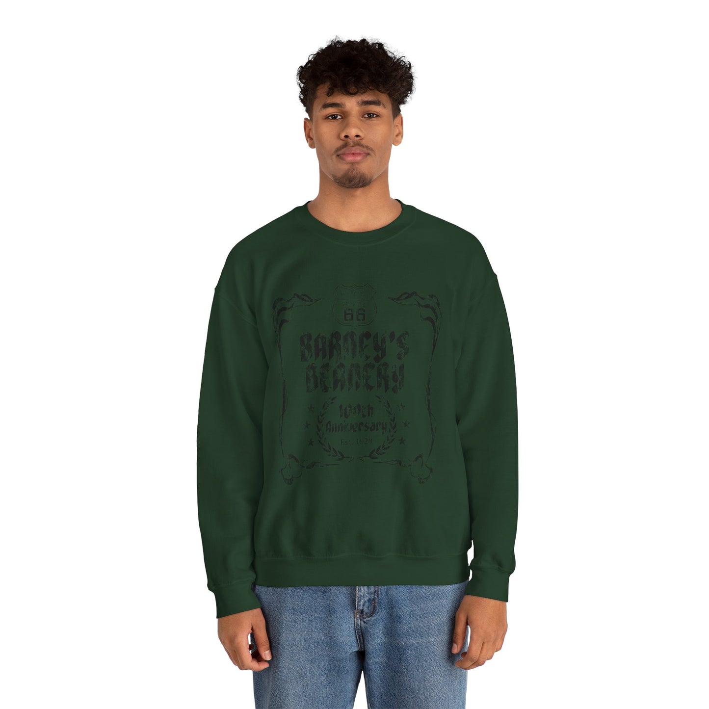 100th Anniversary - BARNEY'S BEANERY - Graphic Sweatshirt | Gildan 18000