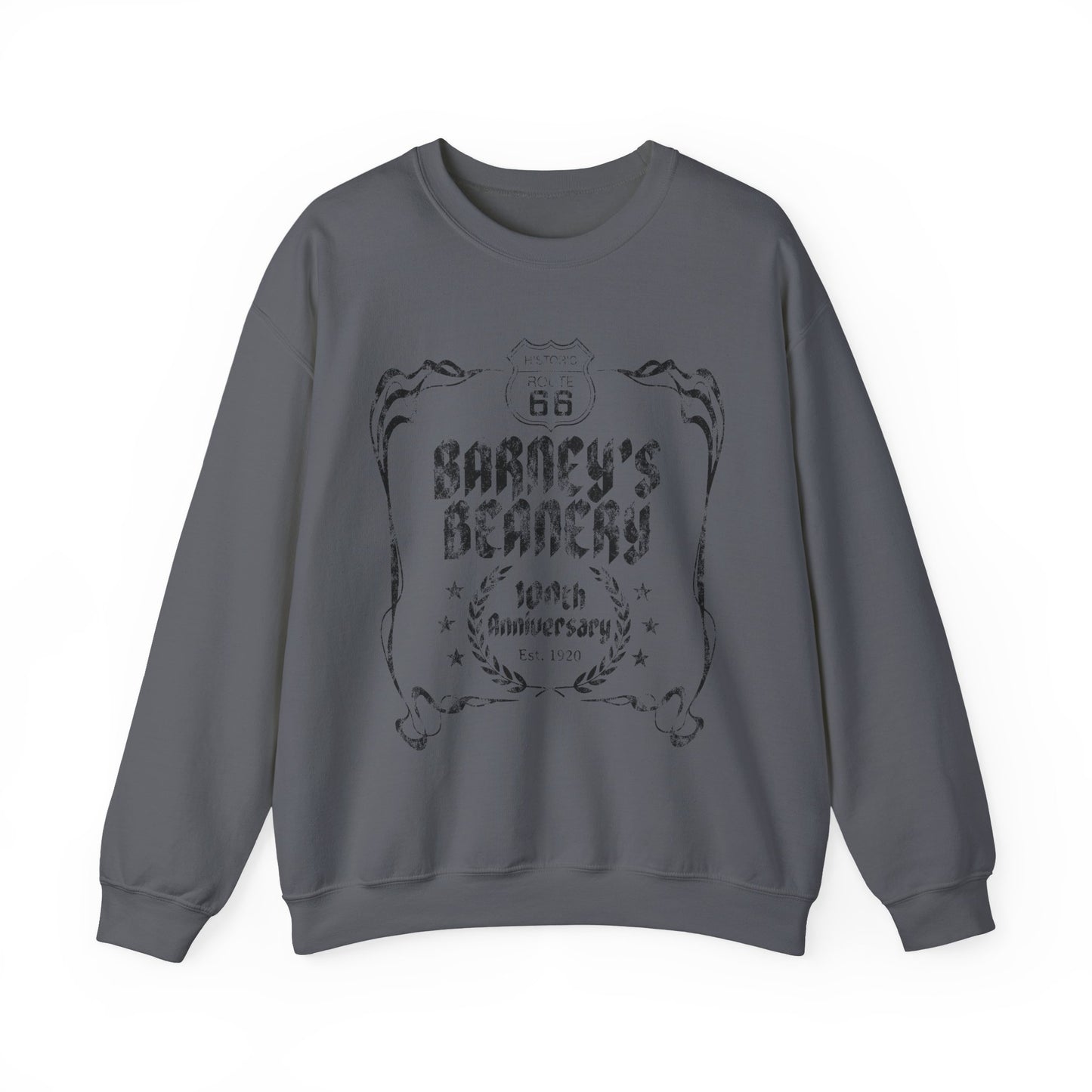 100th Anniversary - BARNEY'S BEANERY - Graphic Sweatshirt | Gildan 18000