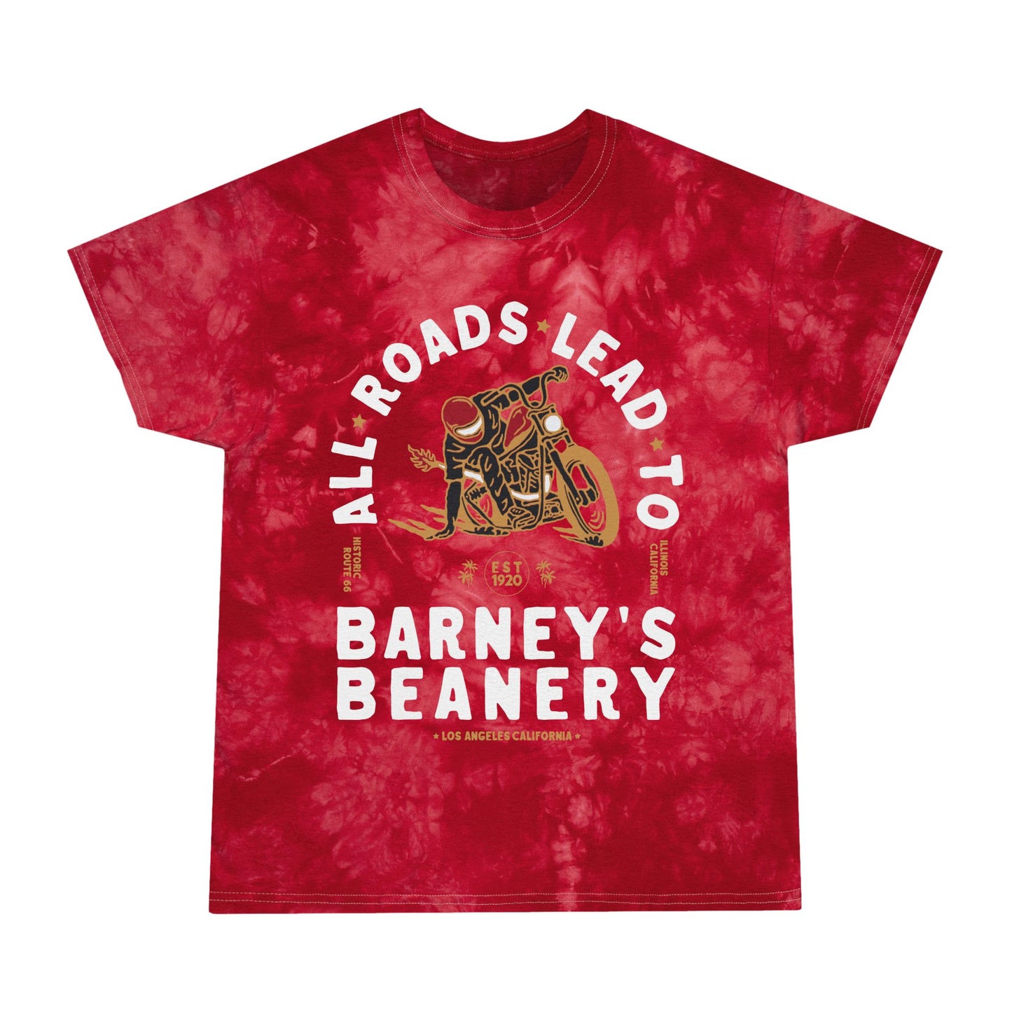 ALL ROADS LEAD TO | MEN's Barney's Beanery Tie-Dye Tee