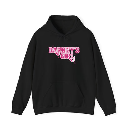 Barney's Girl Hoodie. BARNEY'S BEANERY - Womens Graphic Hoodie | Gildan 18500