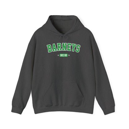 Vintage Collegiate Hoodie. BARNEY'S BEANERY - Womens Graphic Hoodie | Gildan 18500