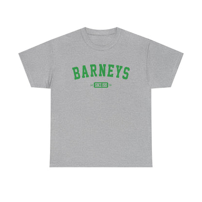 Vintage Collegiate T-Shirt. BARNEY'S BEANERY - Mens Graphic Tee | Gildan 5000