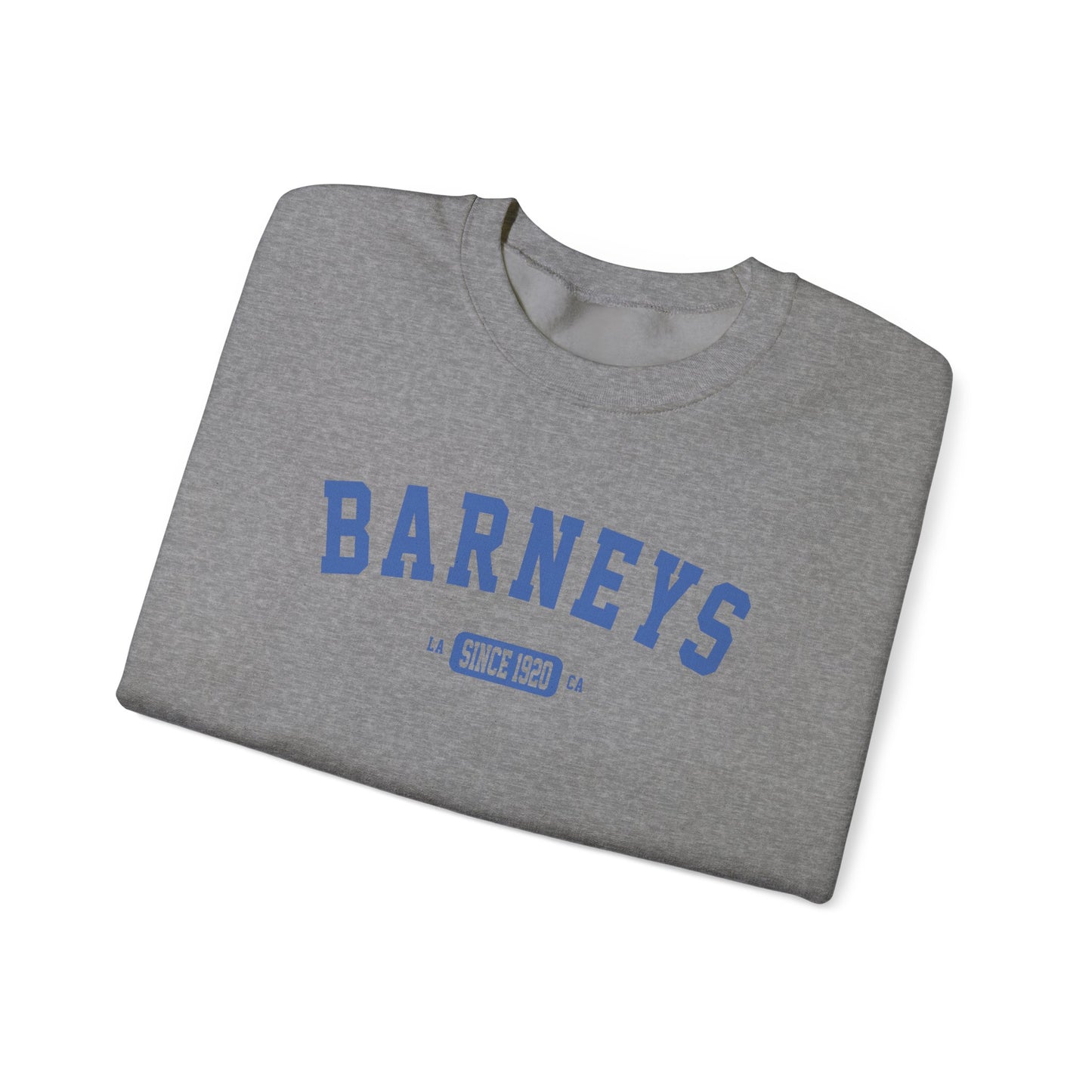 Vintage Collegiate Sweatshirt. BARNEY'S BEANERY - Womens Graphic Sweatshirt | Gildan 18000