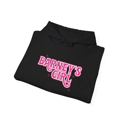 Barney's Girl Hoodie. BARNEY'S BEANERY - Womens Graphic Hoodie | Gildan 18500