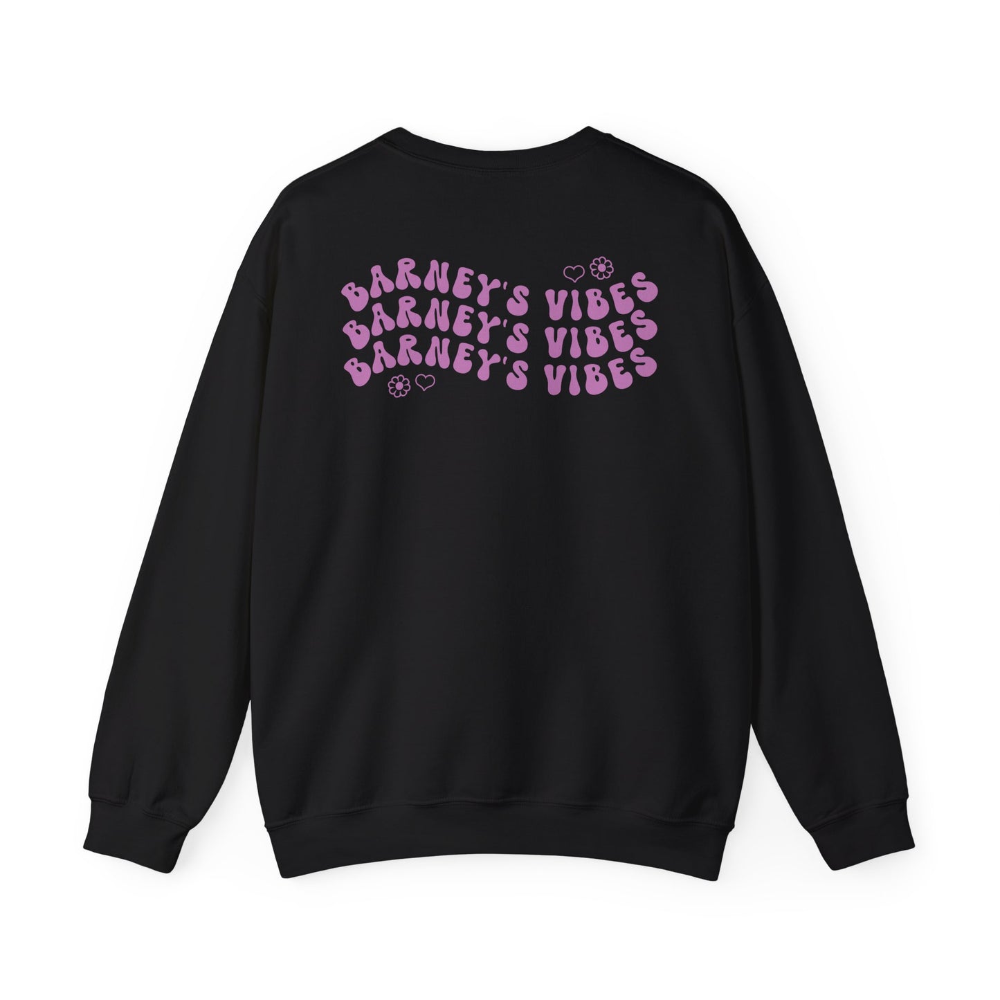 Barney's Vibes. BARNEY'S BEANERY - Womens Smiley Face Sweatshirt | Gildan 18000