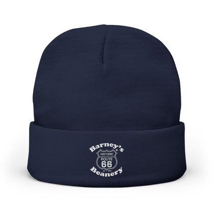 Barney's Beanery Logo Knit Beanie