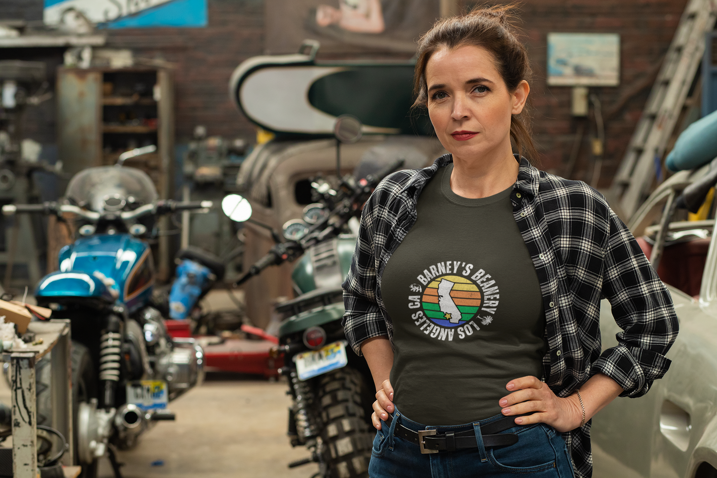 CALI | BARNEYS BEANERY | WOMAN'S Golden State Mineral Wash T-Shirt