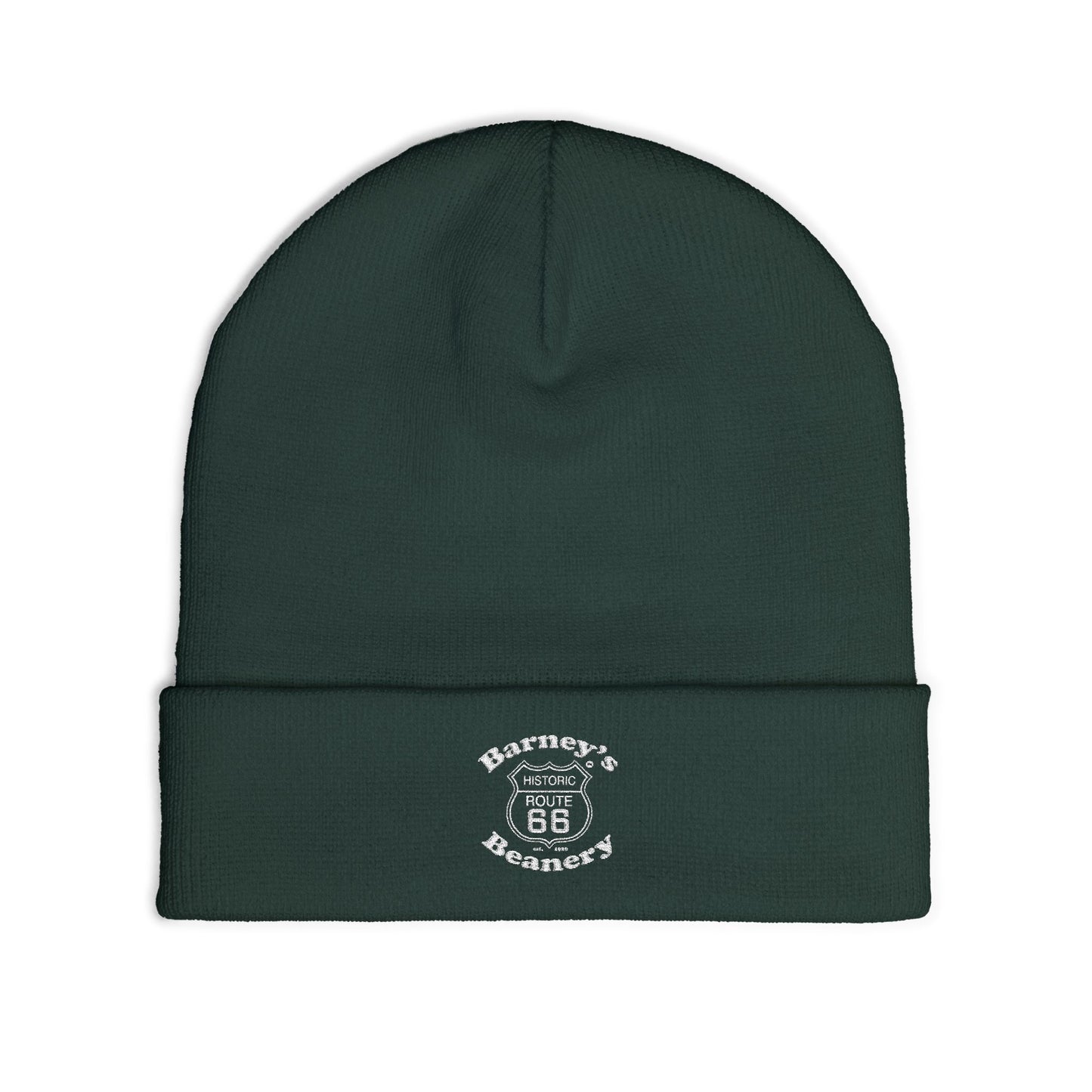 Barney's Beanery Logo Knit Beanie