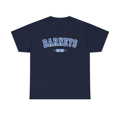 Vintage Collegiate T-Shirt. BARNEY'S BEANERY - Mens Graphic Tee | Gildan 5000