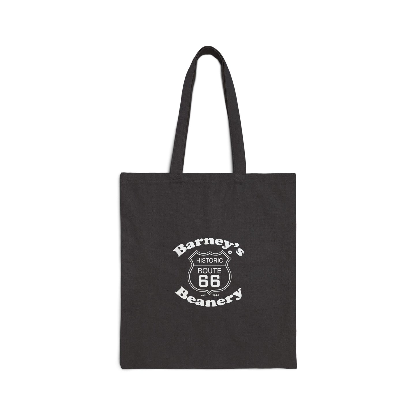 Route 66 | Barneys Beanery | Cotton Canvas Tote Bag