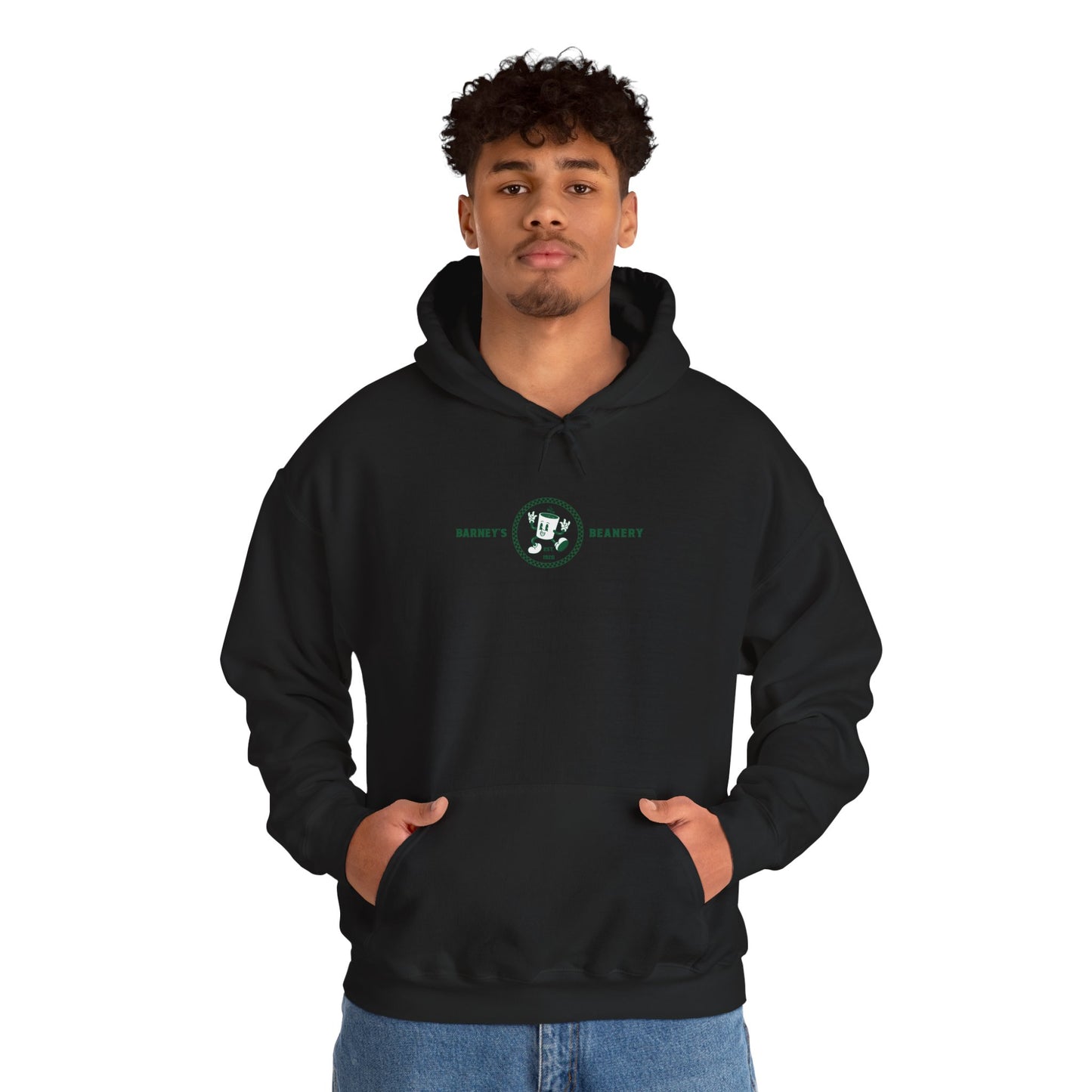 Dancing Chili | BARNEY'S BEANERY | Unisex Heavy Blend™ Hooded Sweatshirt