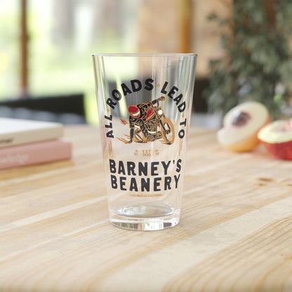 All Roads Lead To | BARNEY'S BEANERY - Pint Glass 16oz