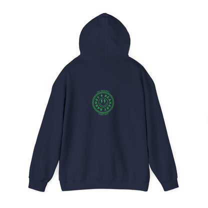 Barney's Energy. BARNEY'S BEANERY - Mens Smiley Face Hoodie | Gildan 18500