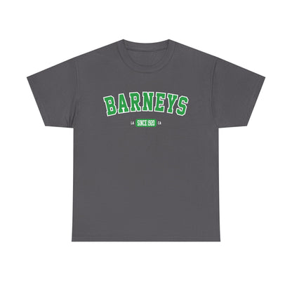 Vintage Collegiate T-Shirt. BARNEY'S BEANERY - Mens Graphic Tee | Gildan 5000