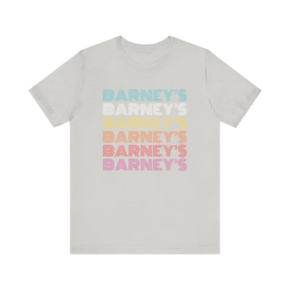 Barney's x6 Retro Hollywood BARNEY'S BEANERY - Mens Retro Graphic Tee | Bella + Canvas 3001