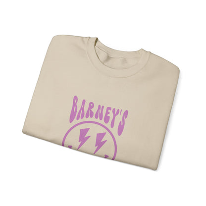 Barney's Vibes. BARNEY'S BEANERY - Womens Smiley Face Sweatshirt | Gildan 18000