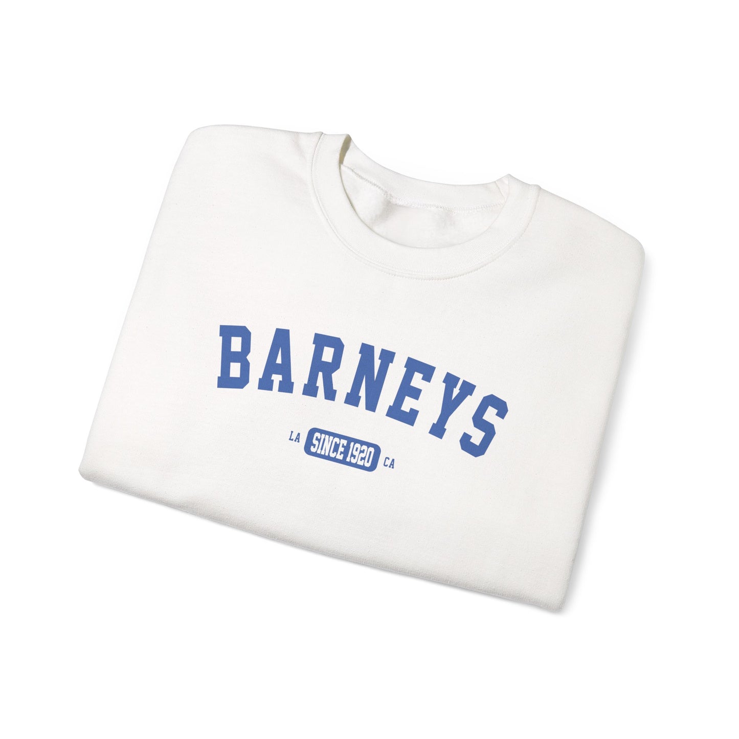 Vintage Collegiate Sweatshirt. BARNEY'S BEANERY - Womens Graphic Sweatshirt | Gildan 18000