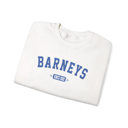 Vintage Collegiate Sweatshirt. BARNEY'S BEANERY - Womens Graphic Sweatshirt | Gildan 18000