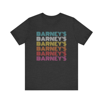 Barney's x6 Retro Hollywood BARNEY'S BEANERY - Mens Retro Graphic Tee | Bella + Canvas 3001