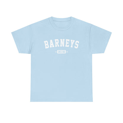 Vintage Collegiate T-Shirt. BARNEY'S BEANERY - Womens Graphic Tee | Gildan 5000