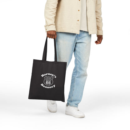 Route 66 | Barneys Beanery | Cotton Canvas Tote Bag