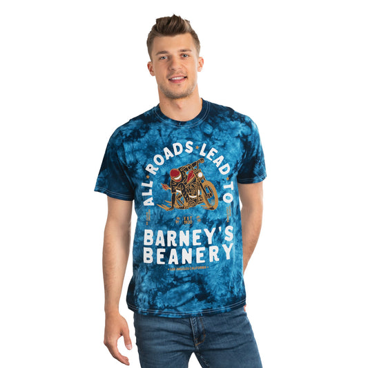 ALL ROADS LEAD TO | MEN's Barney's Beanery Tie-Dye Tee