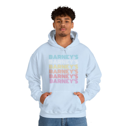 Barney's x6 Retro Hollywood | BARNEY'S BEANERY - Men's Retro Graphic Hoodie