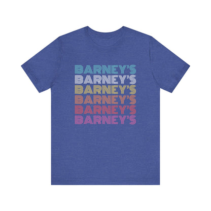 Barney's x6 Retro Hollywood BARNEY'S BEANERY - Mens Retro Graphic Tee | Bella + Canvas 3001