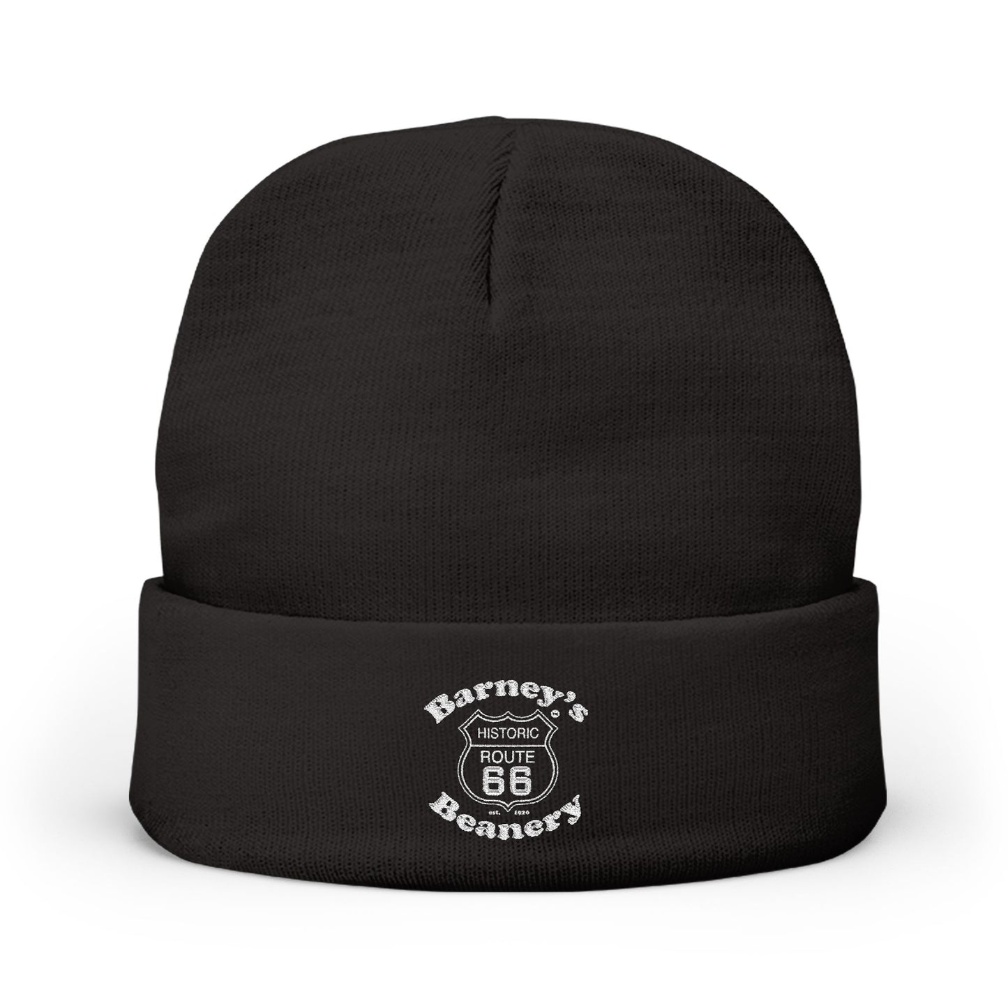 Barney's Beanery Logo Knit Beanie