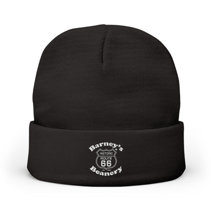 Barney's Beanery Logo Knit Beanie