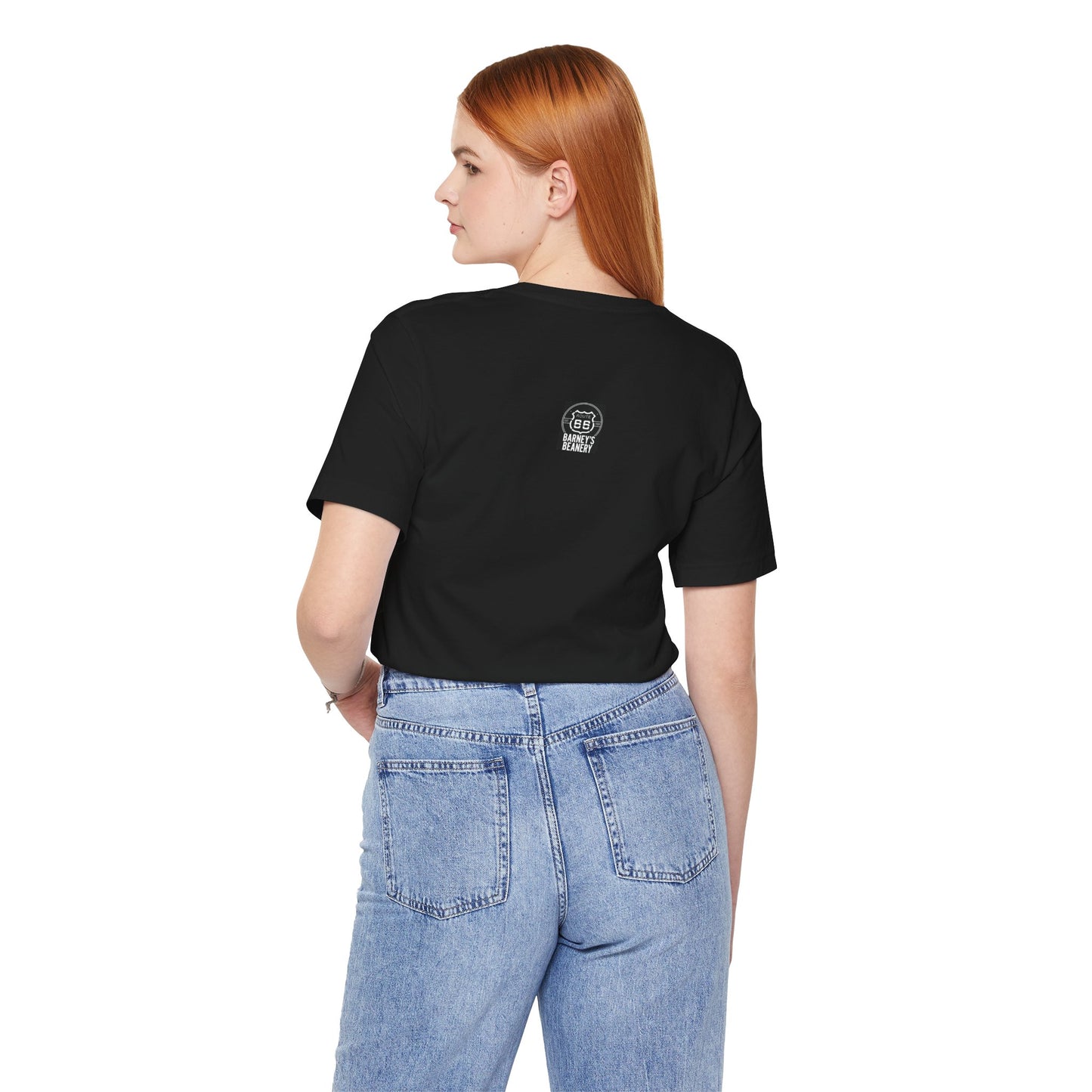 Rock N Roll Bar - BARNEY'S BEANERY - Woman's Retro Graphic Tee | Bella + Canvas 3001