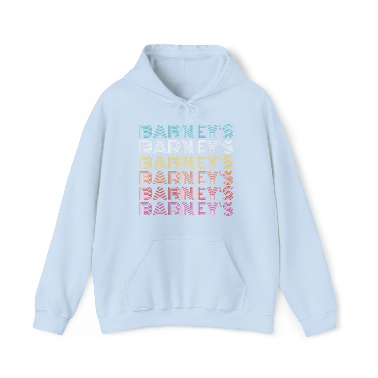 Barney's x6 Retro Hollywood | BARNEY'S BEANERY - Men's Retro Graphic Hoodie