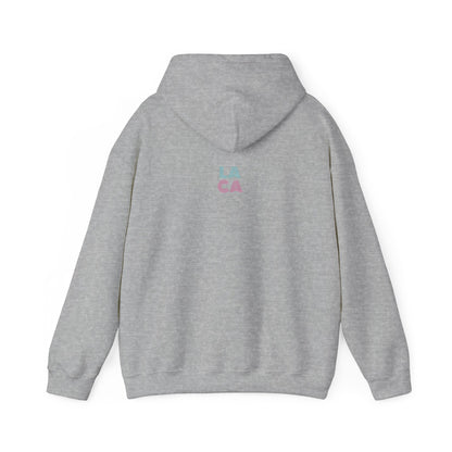 Barney's x6 Retro Hollywood BARNEY'S BEANERY - Womens Retro Graphic Hoodie | Gildan 18500