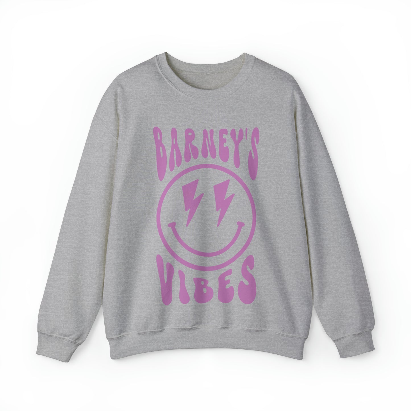 Barney's Vibes | BARNEY'S BEANERY - Women's Smiley Face Sweatshirt