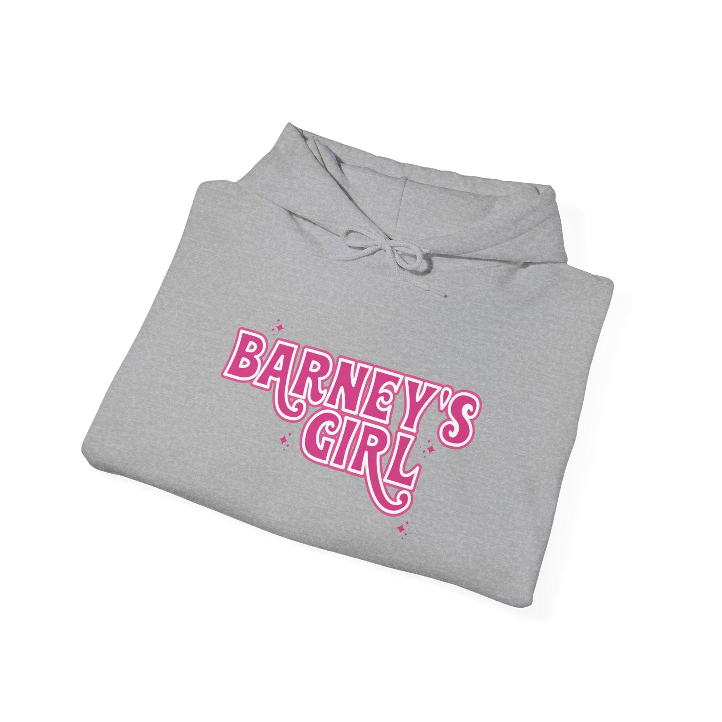 Barney's Girl Hoodie. BARNEY'S BEANERY - Womens Graphic Hoodie | Gildan 18500