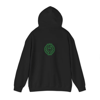Barney's Energy. BARNEY'S BEANERY - Mens Smiley Face Hoodie | Gildan 18500