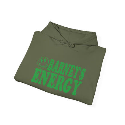 Barney's Energy. BARNEY'S BEANERY - Mens Smiley Face Hoodie | Gildan 18500