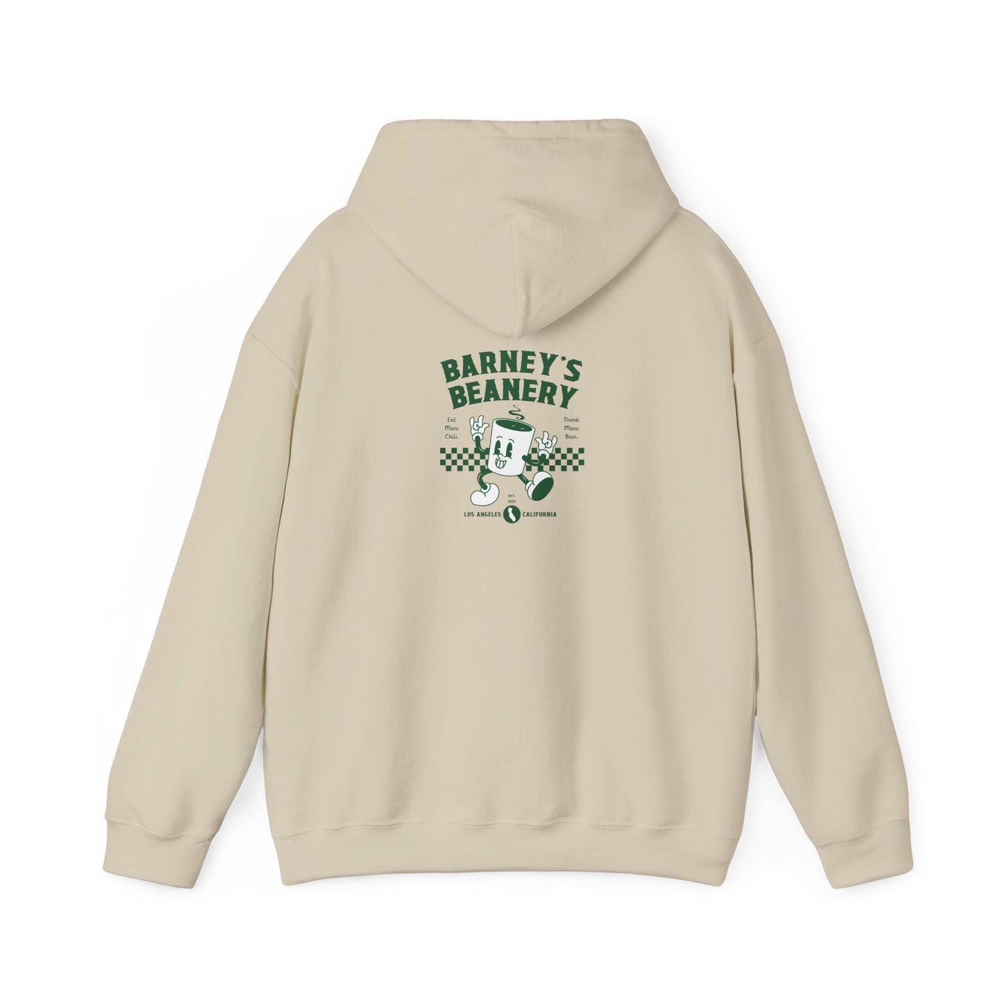 Dancing Chili | BARNEY'S BEANERY | Unisex Heavy Blend™ Hooded Sweatshirt