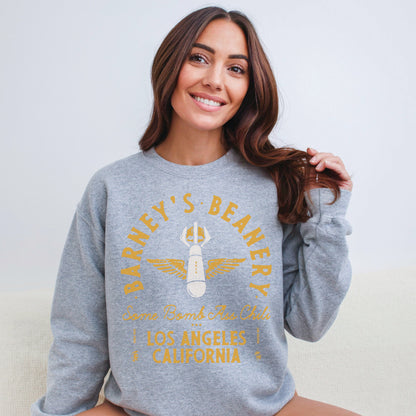 Some Bomb Ass Chili | BARNEY'S BEANERY - Women's Graphic Sweatshirt